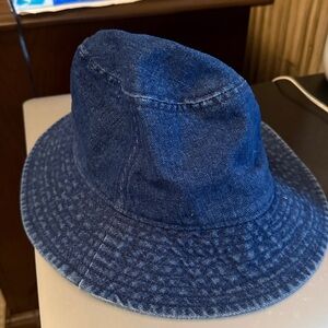 J. Crew Blue Denim Bucket Hat